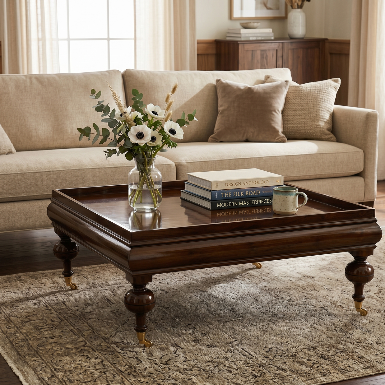 The Imperial Tray-Top Coffee Table