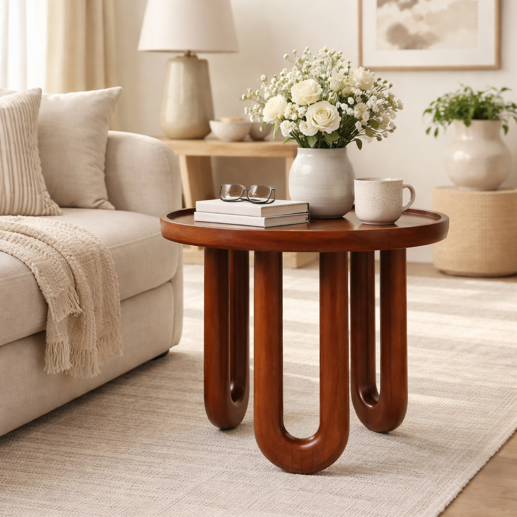 Rajhans Pillar Coffee Table