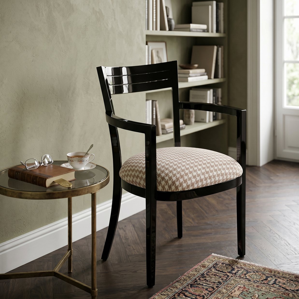 The Sterling Open-Back Accent Chair
