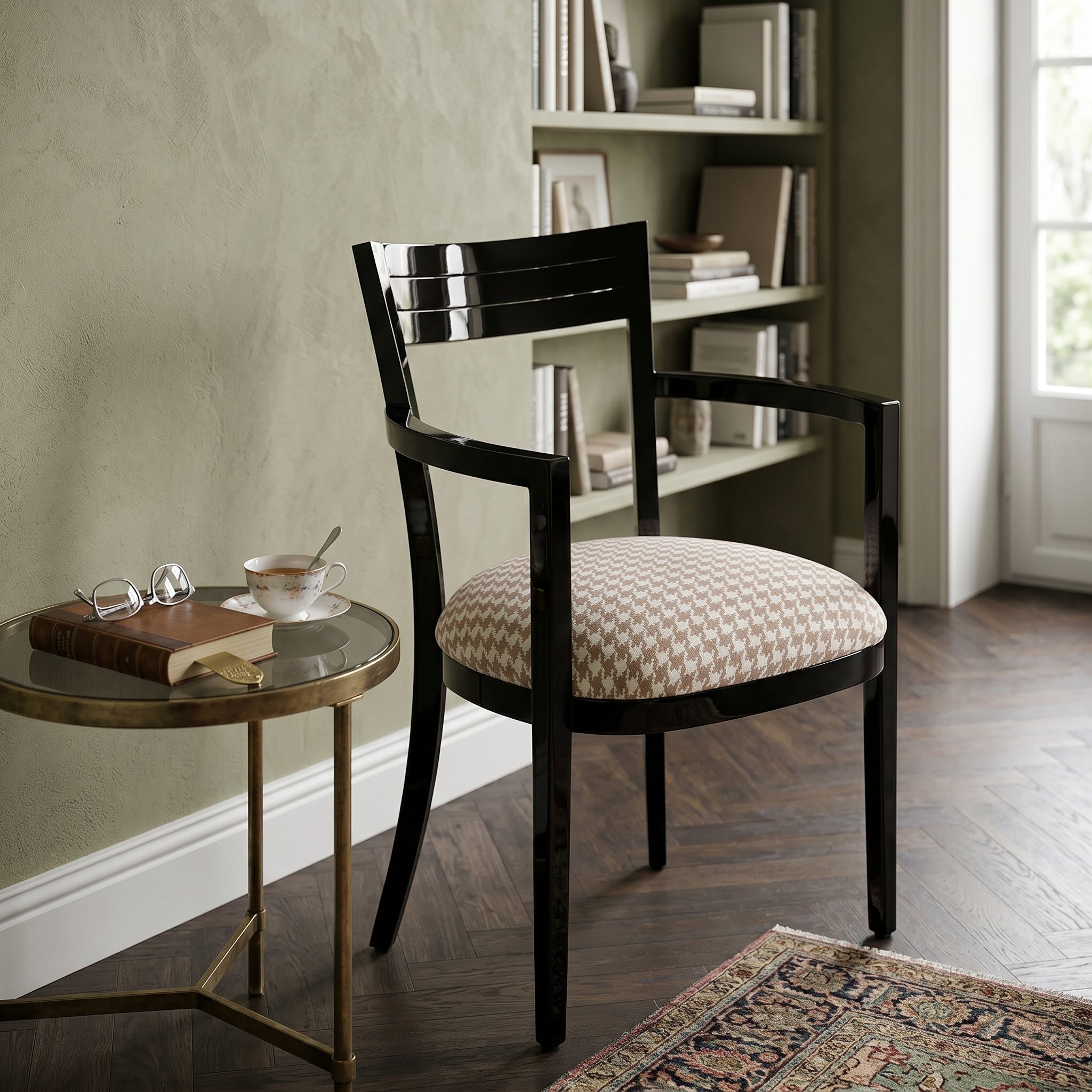 The Sterling Open-Back Accent Chair