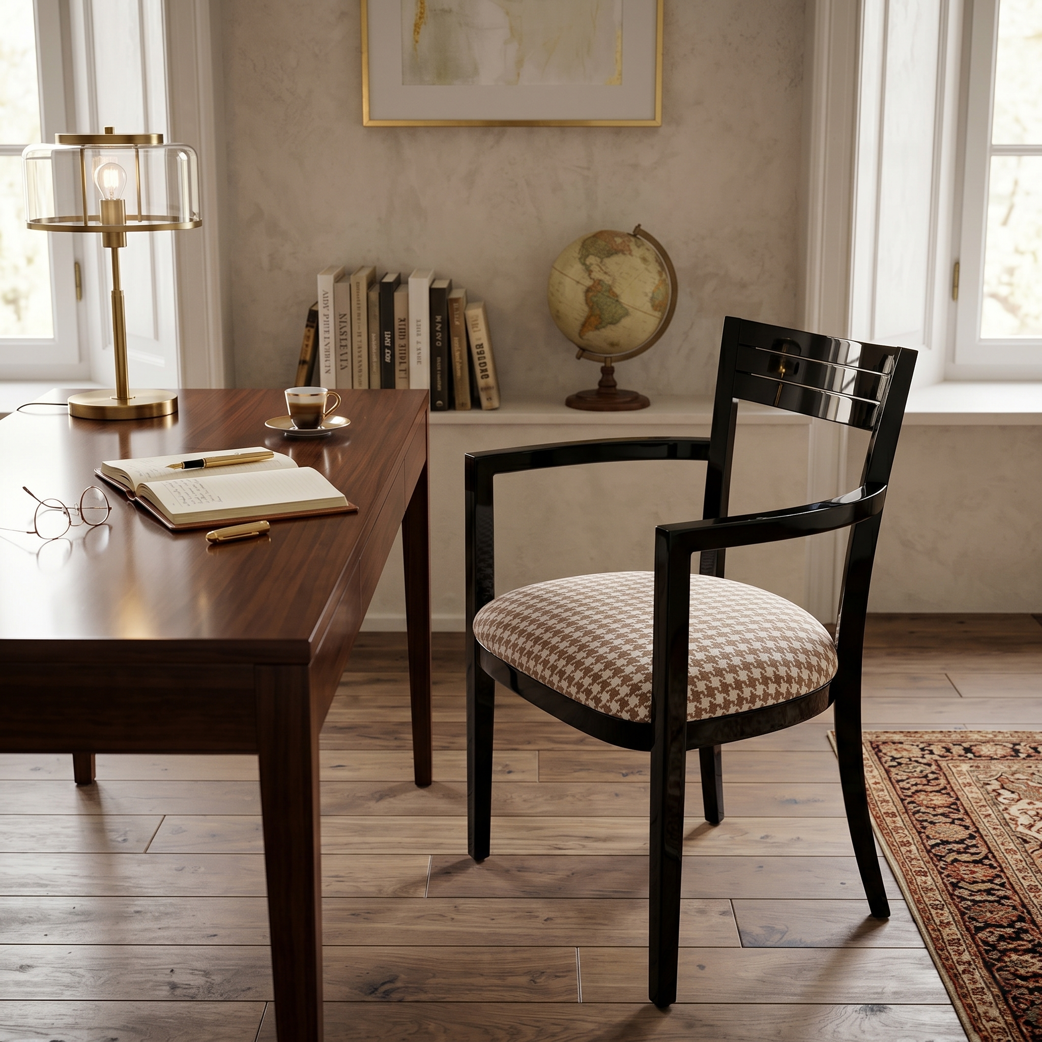 The Sterling Open-Back Accent Chair