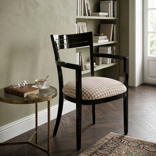 The Sterling Open-Back Accent Chair