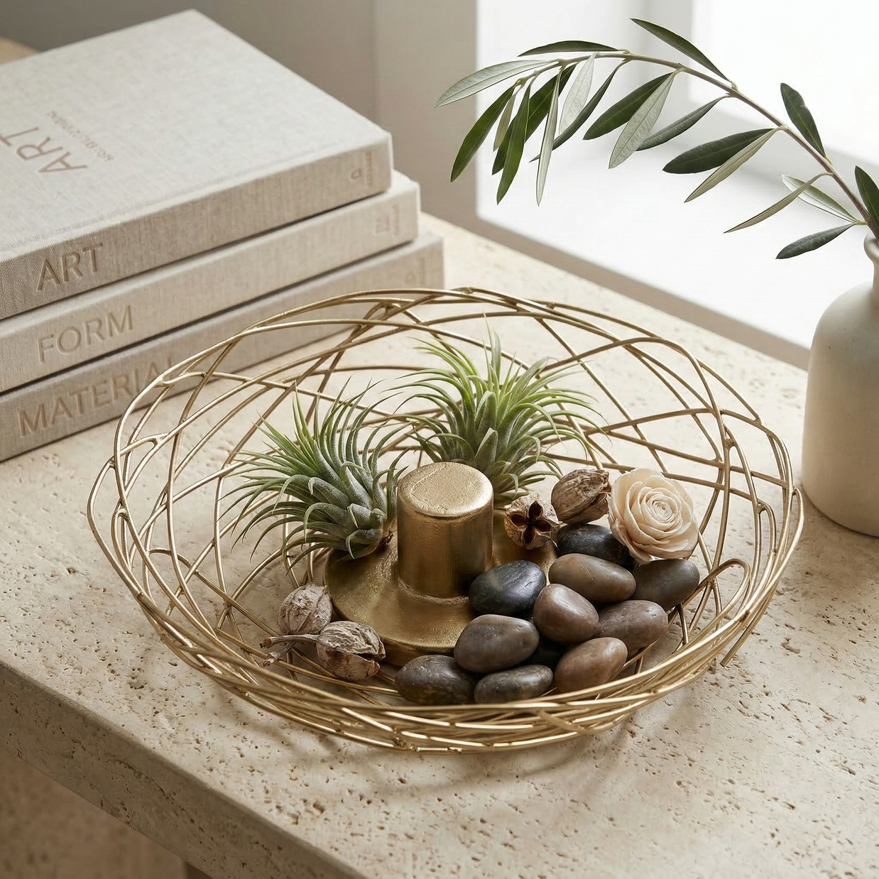 Radiant Mesh Light Base