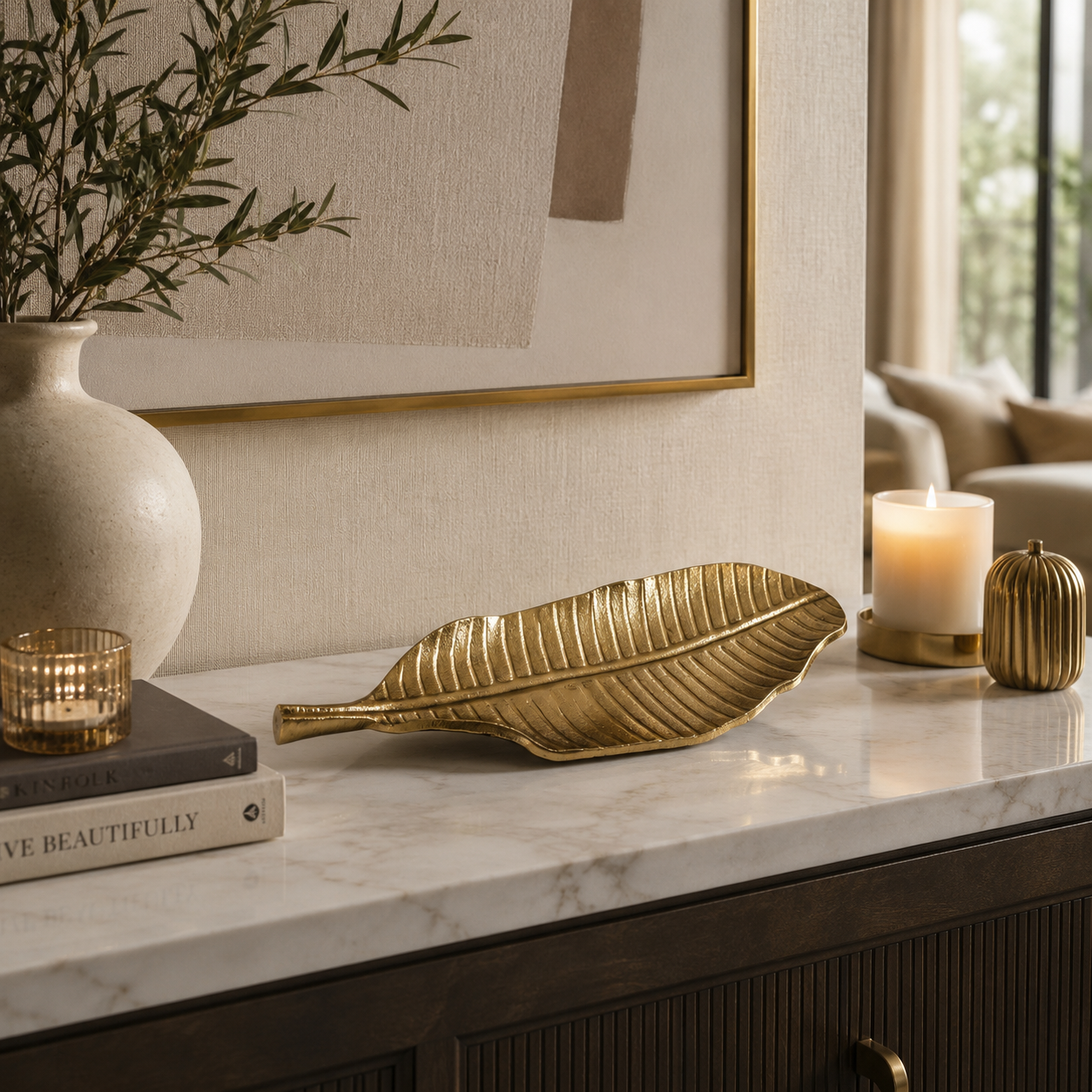 Sylva Sculptural Metal Catchall