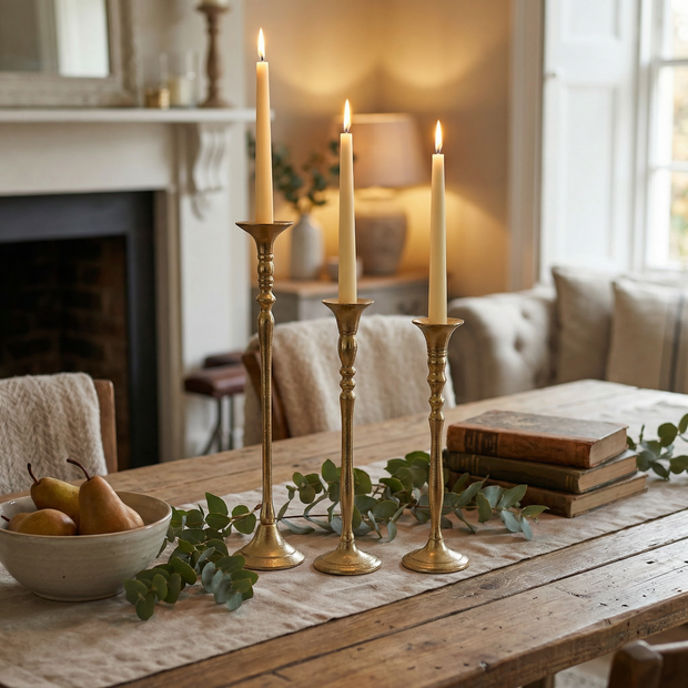 Golden Glow Trio Candle Stand