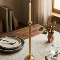 Timeless Slim Gold Candle Holder