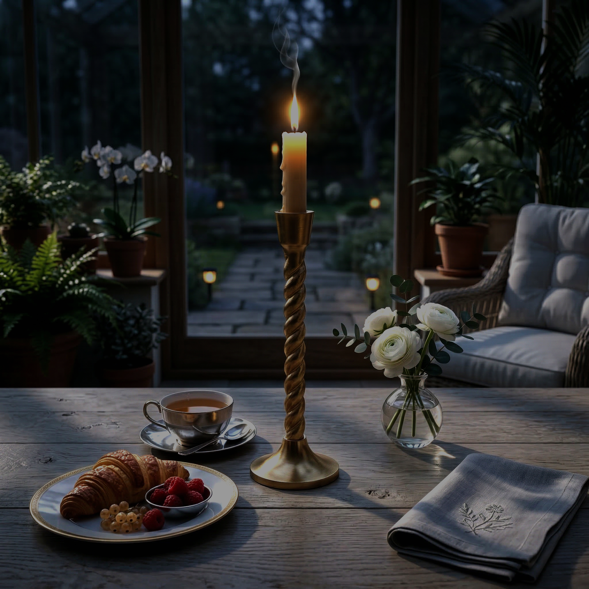 TwirlCraft Candle Stand