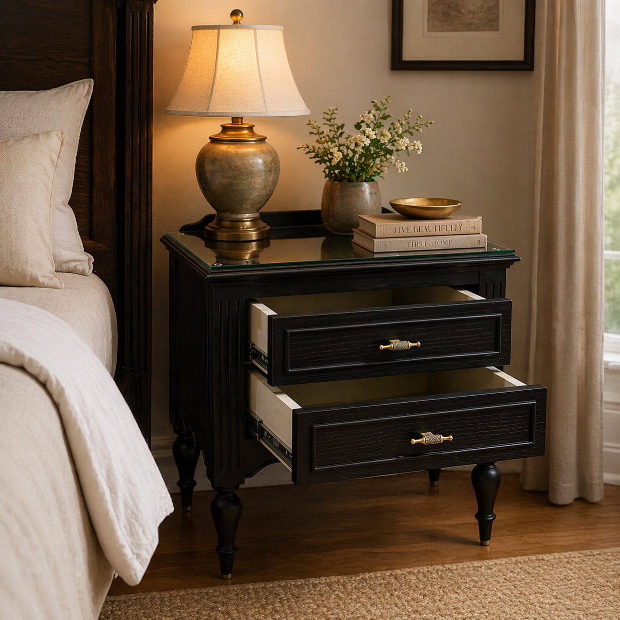 Velcrown Luxe Bedside Table