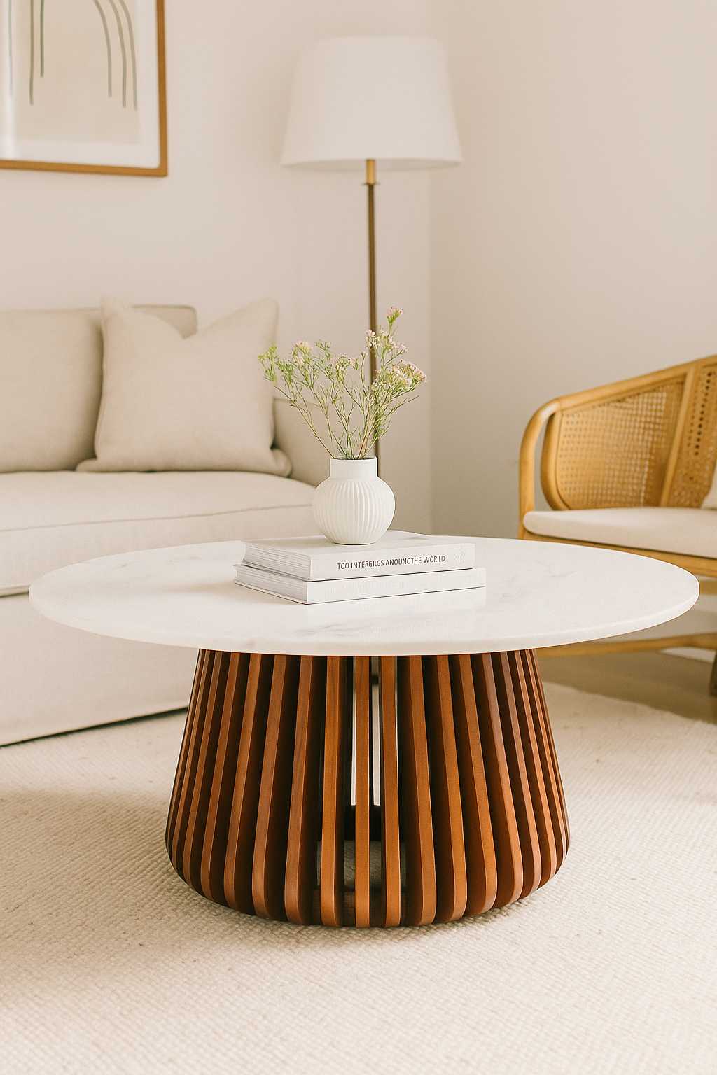 Elysian Marble Coffee Table