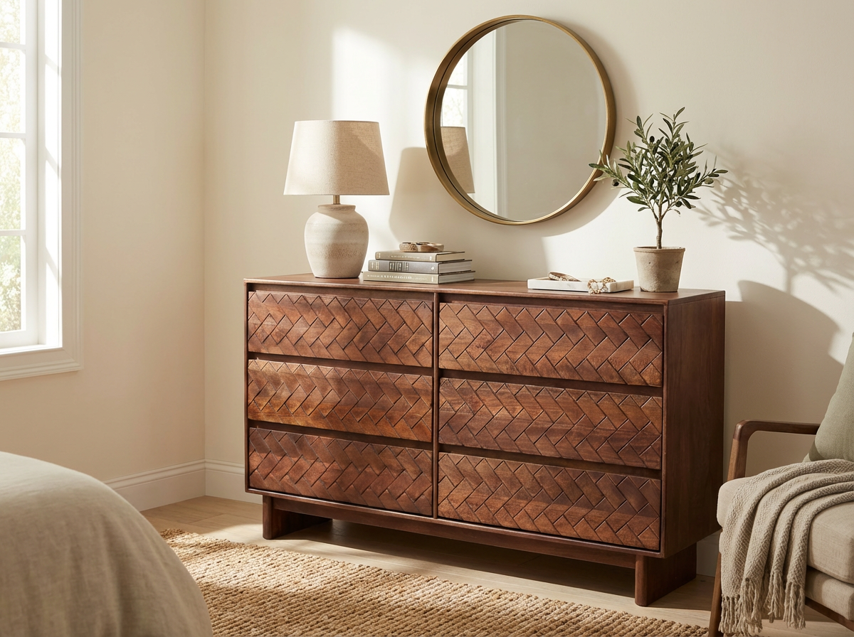 WoodLattice Chest