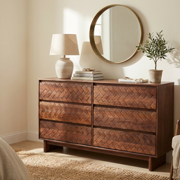 WoodLattice Chest