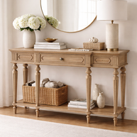 Royal Bloom Console Table