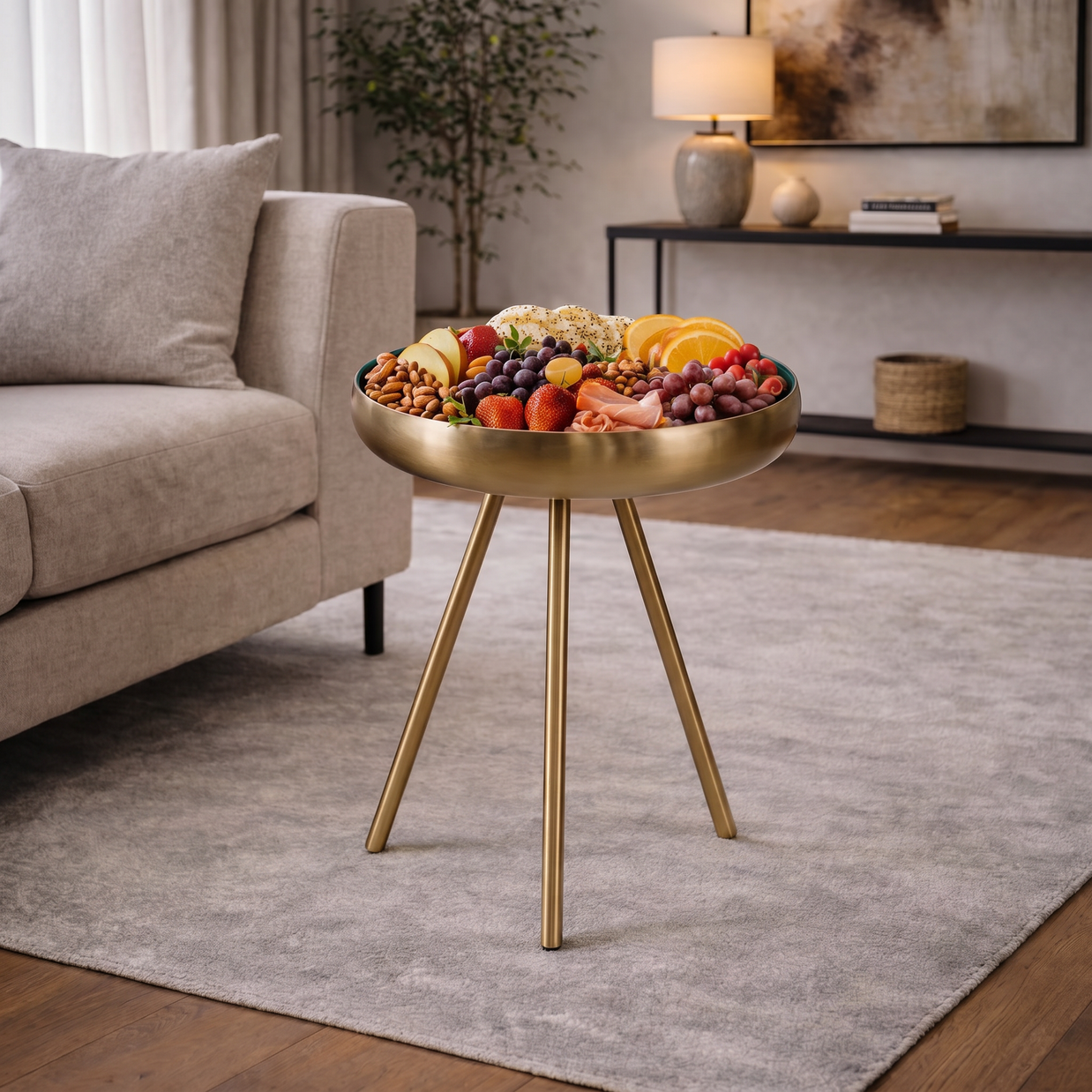 Emerald Side Table