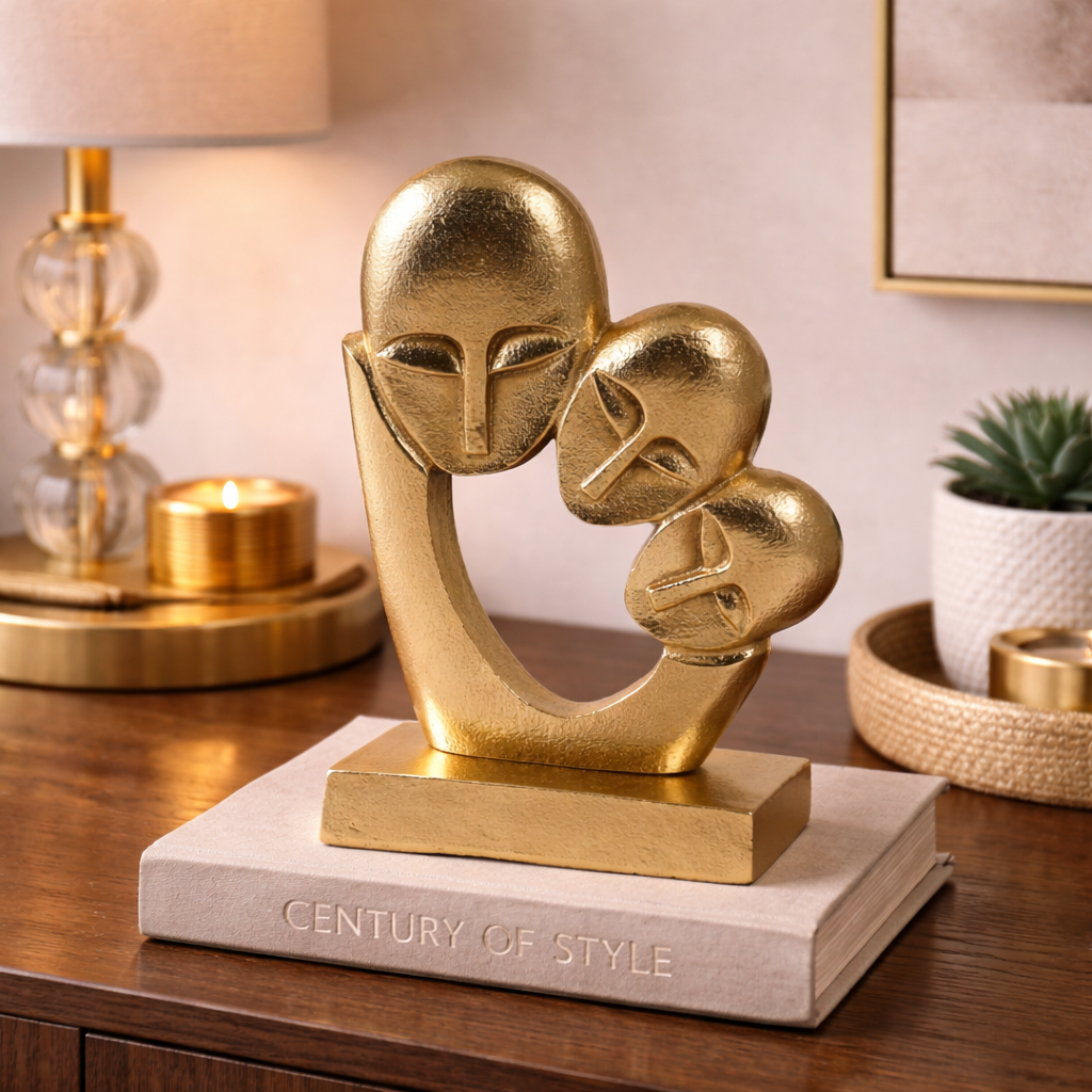Unity Faces Art Sculpture