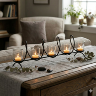 WaveLine 5-Light Candle Holder