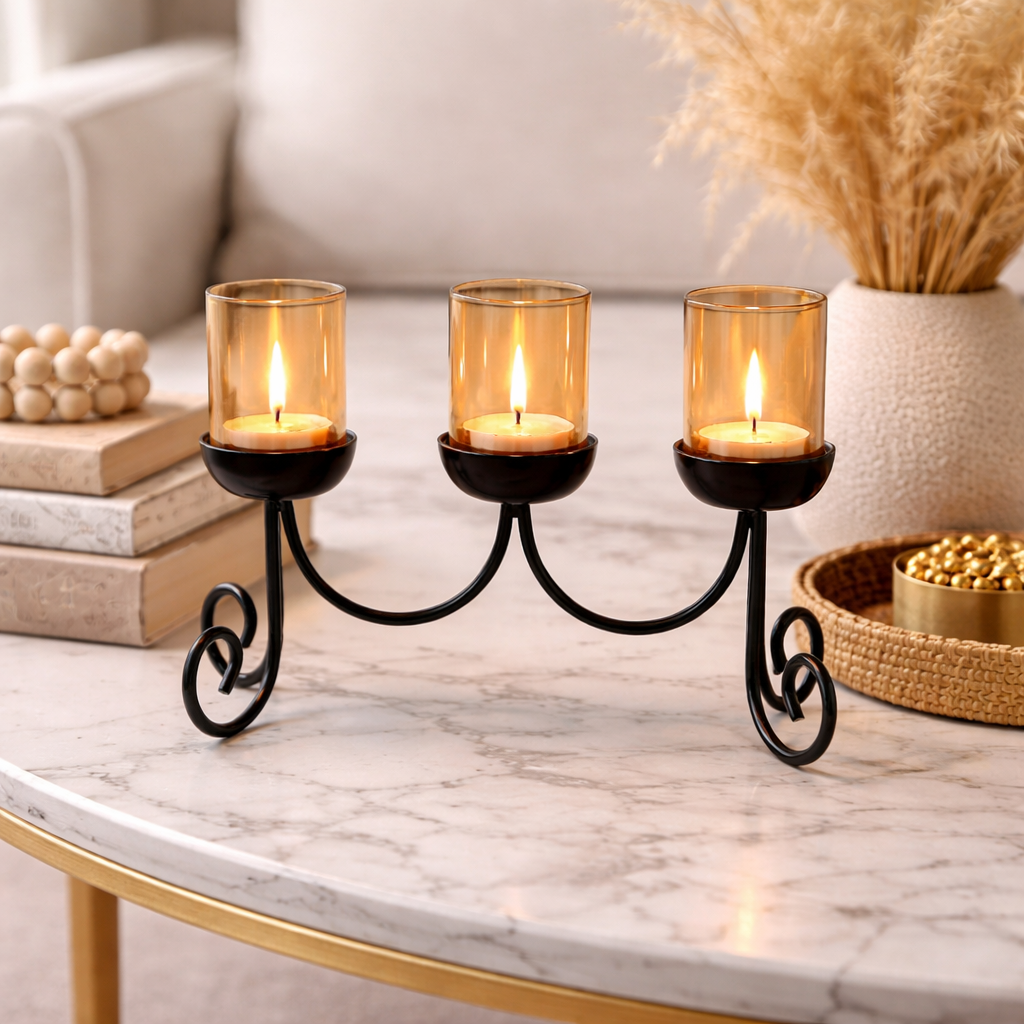 Harmony 3-Candle Holder