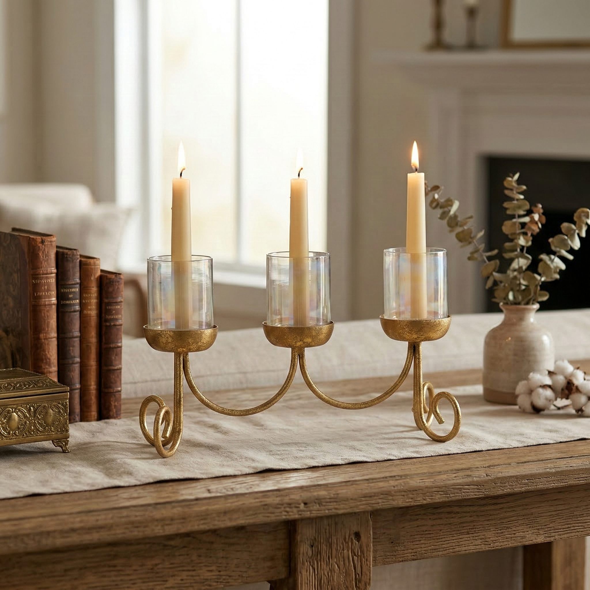 Opulent Trio Candle Base