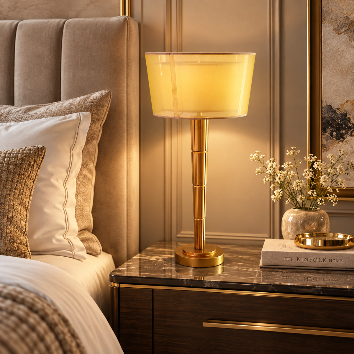 Milano Gold Accent Table Lamp