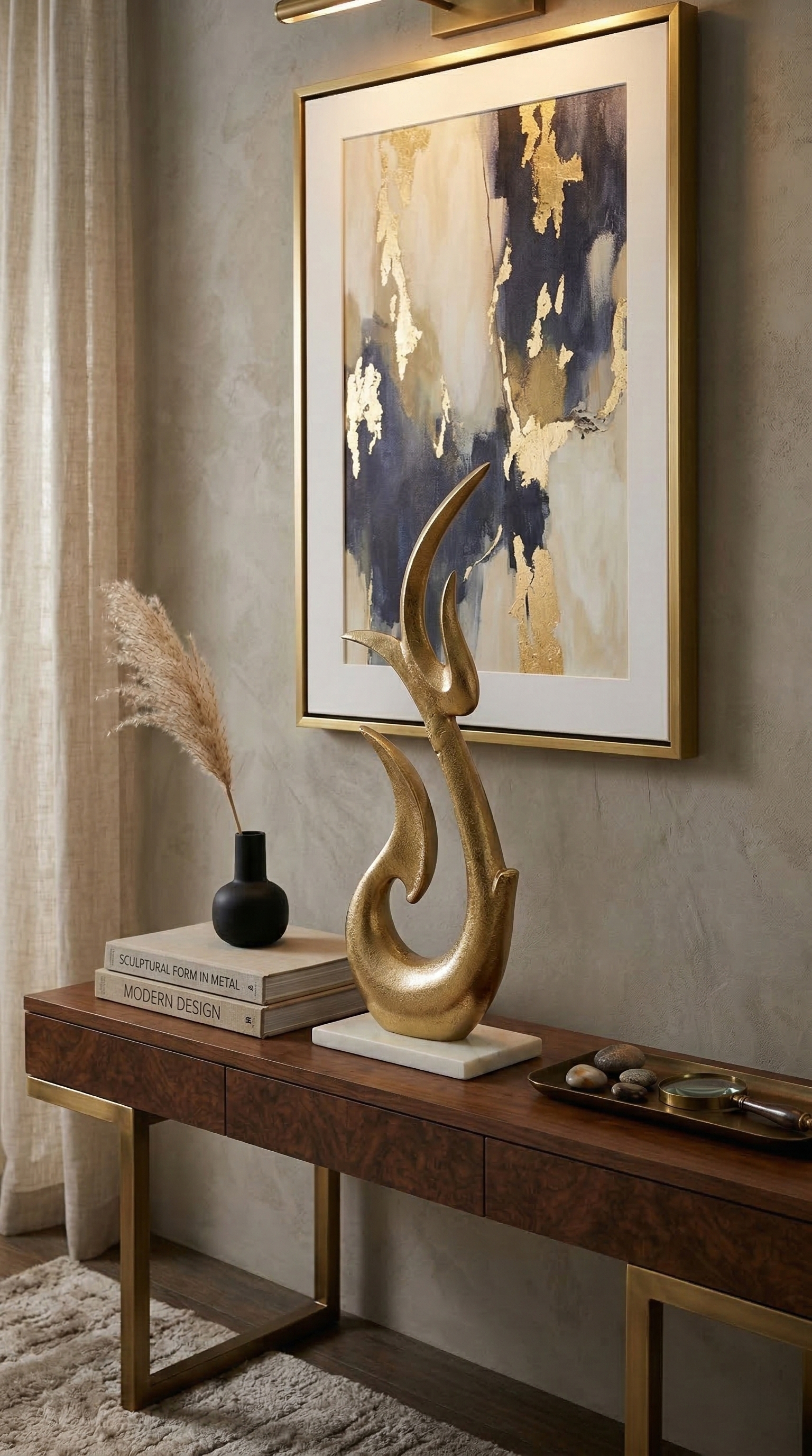 Graceful Wave Statement Piece