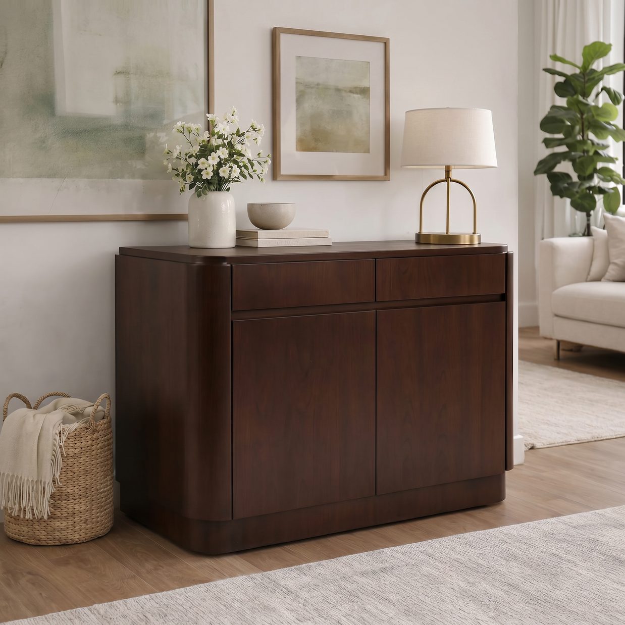 Grandwood Curve Cabinet