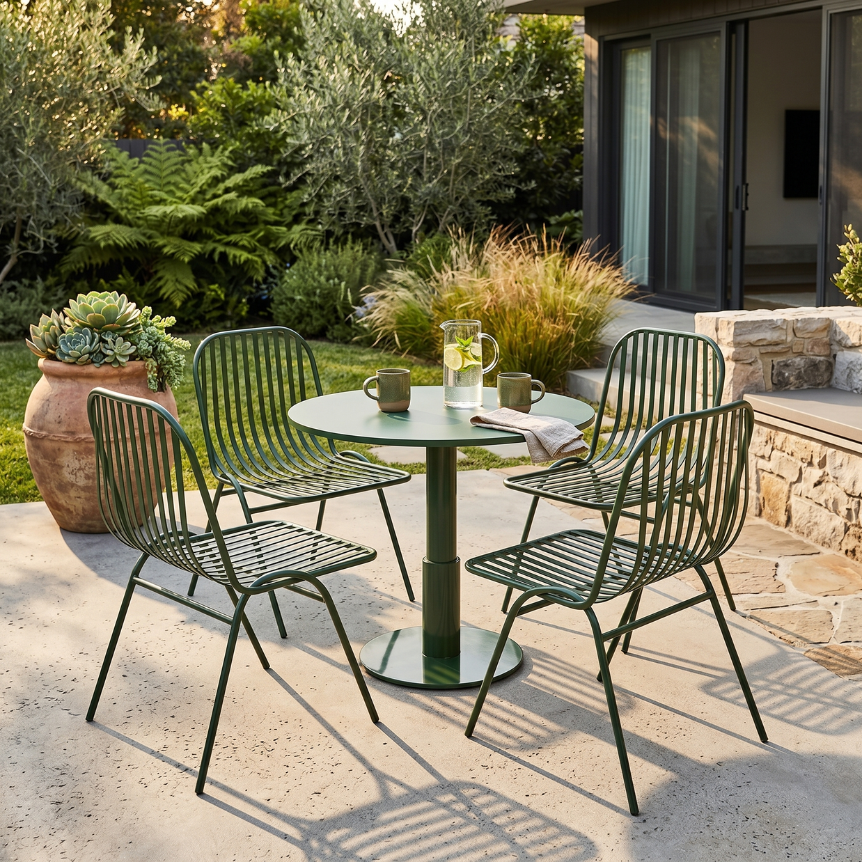 Botanica Wireframe Outdoor Dining Set