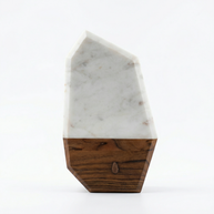 Geometric Marble Wooden Chopping Board