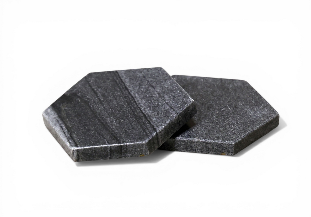 Modern Hexagonal Table Coasters