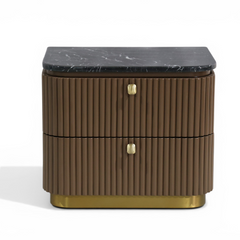 Lusso Gold Base Nightstand