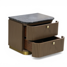 Lusso Gold Base Nightstand