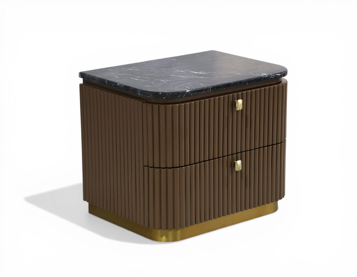 Lusso Gold Base Nightstand
