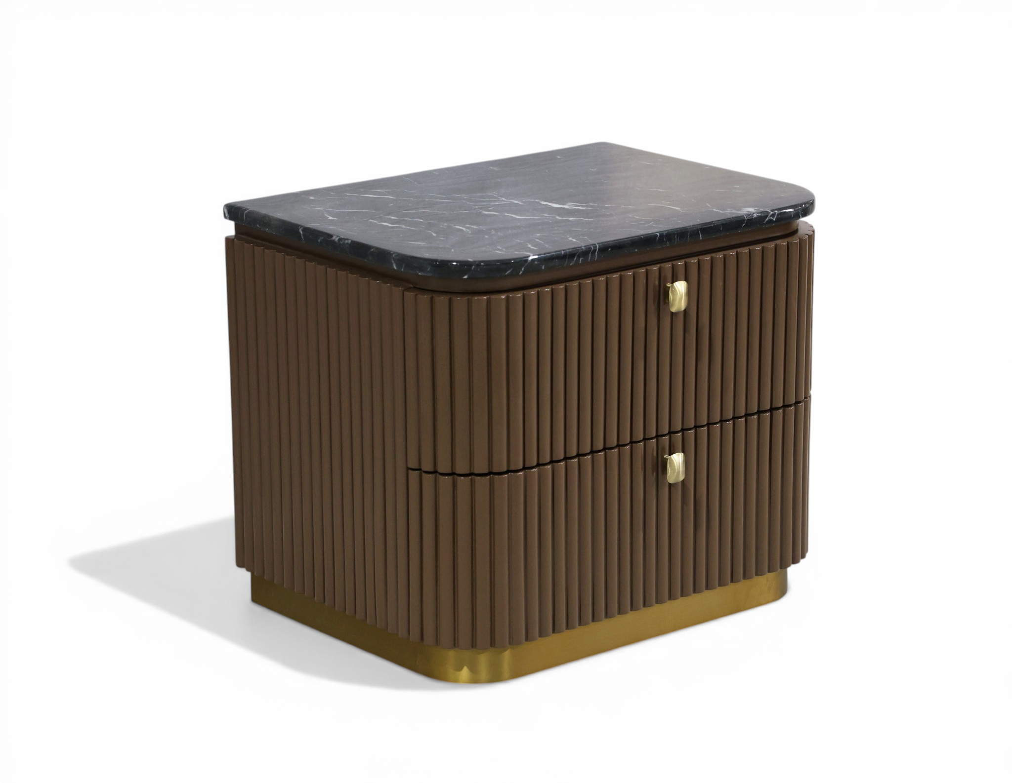 Lusso Gold Base Nightstand