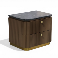 Lusso Gold Base Nightstand