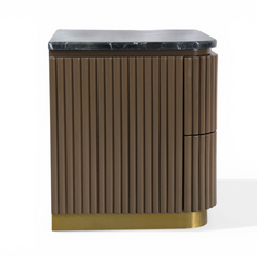 Lusso Gold Base Nightstand