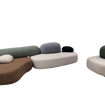 Elaris Pebble Flow Sofa