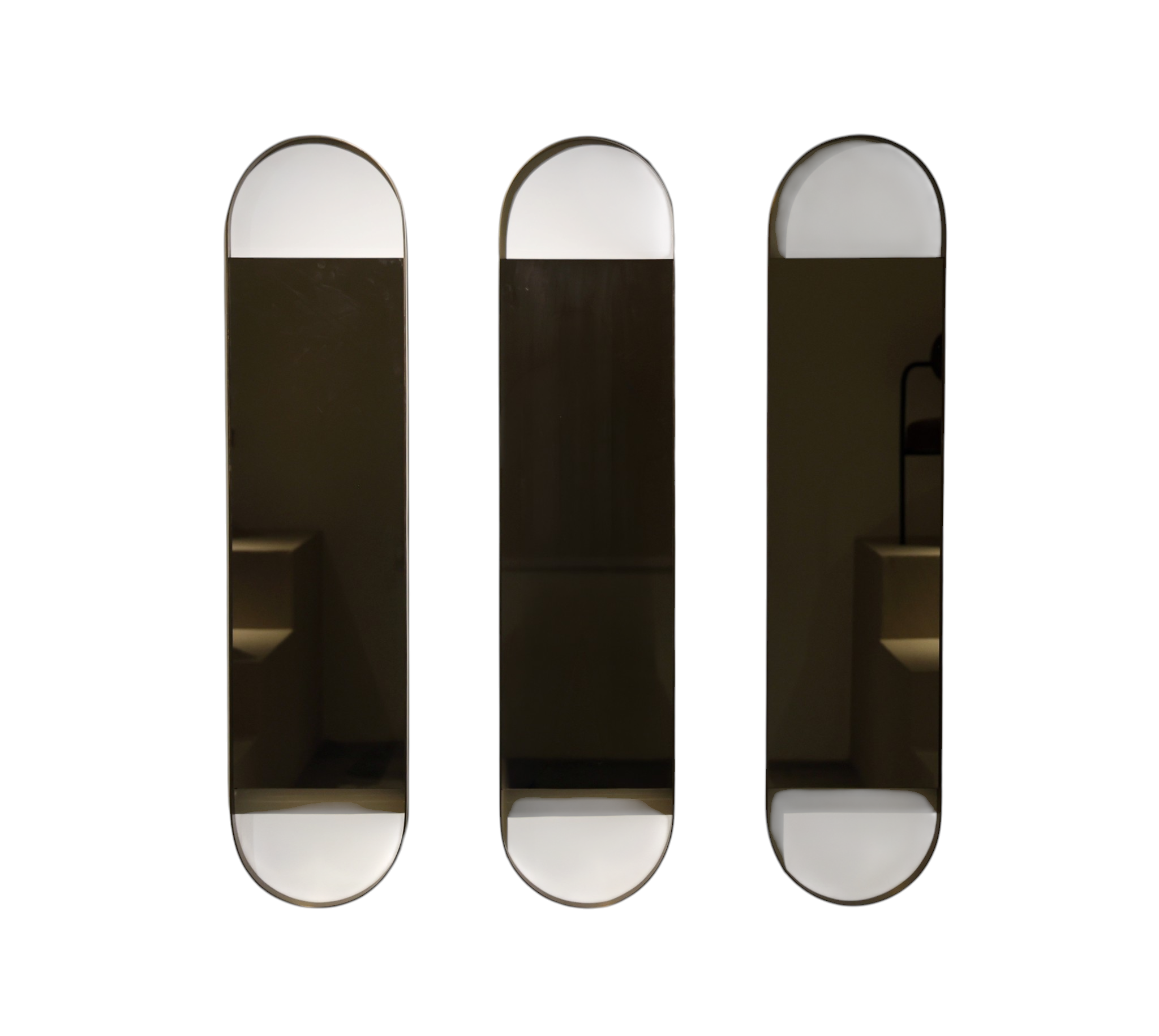 Obsidian Glow Decorative Mirror Set