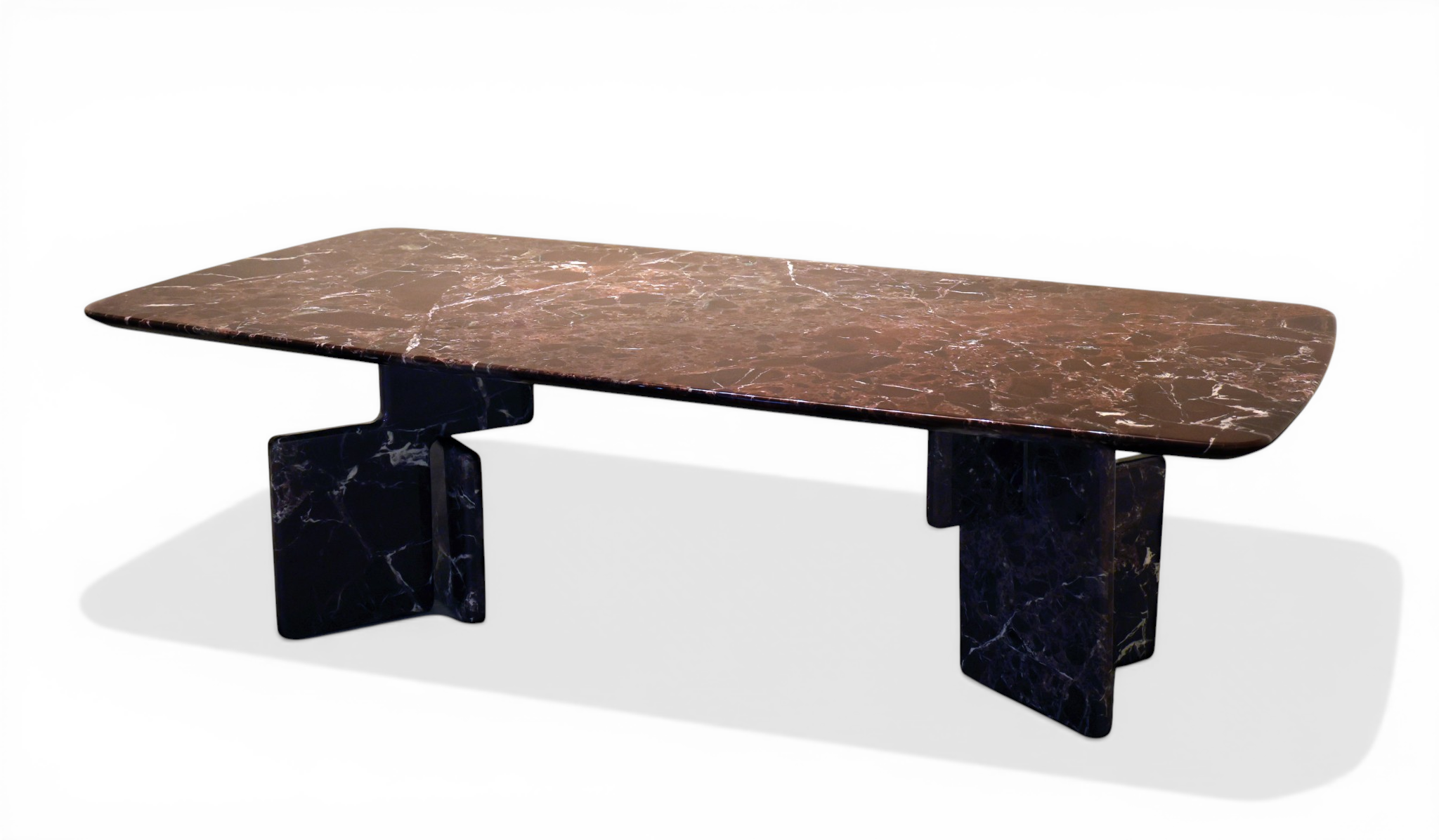 Makena Sculpted Stone Table