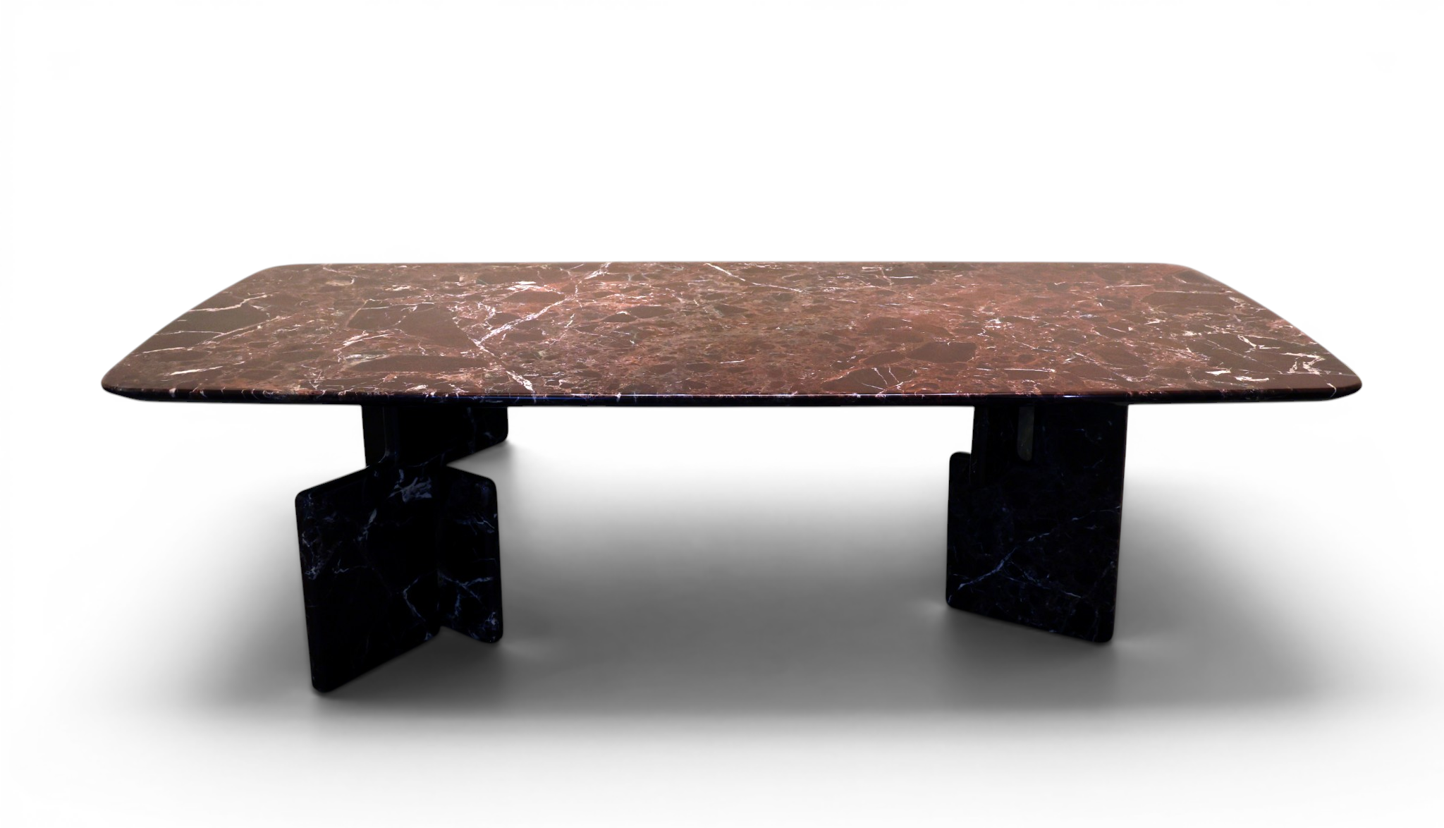 Makena Sculpted Stone Table