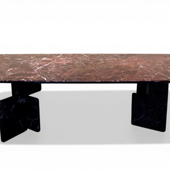 Makena Sculpted Stone Table