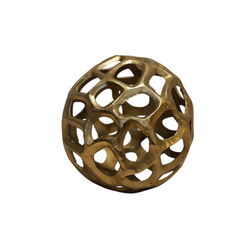 Noiralis Openwork Sphere Art
