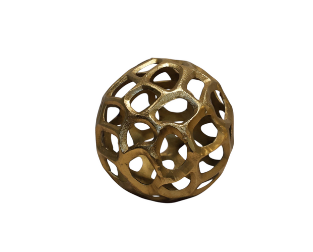Noiralis Openwork Sphere Art