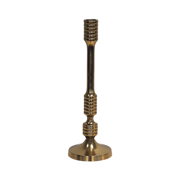 Celestique Golden Pillar Candlestick