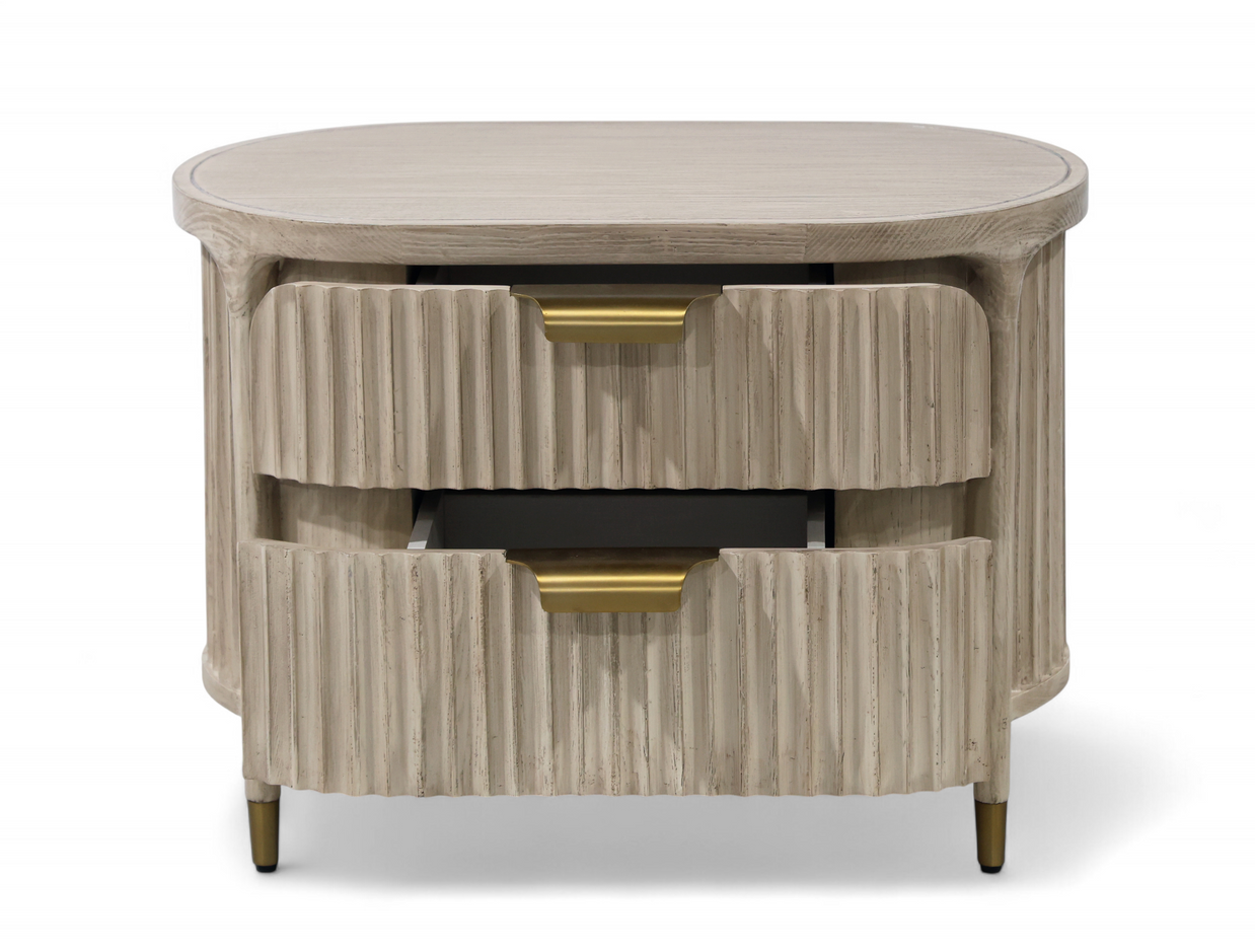 Imperial Ribbed Bedside
