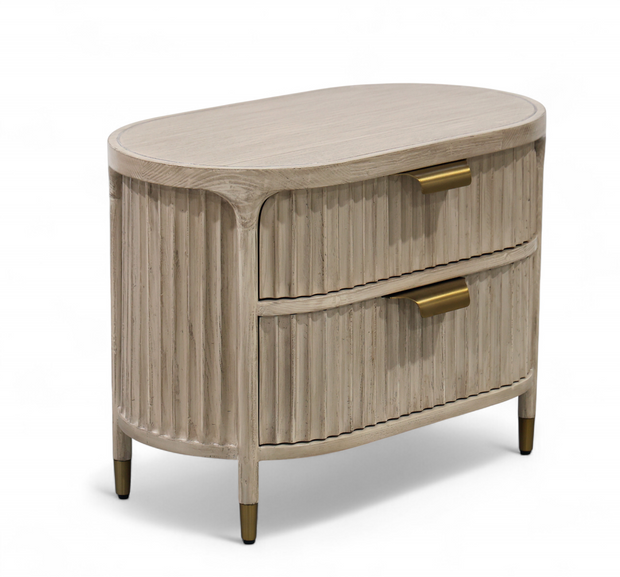Imperial Ribbed Bedside