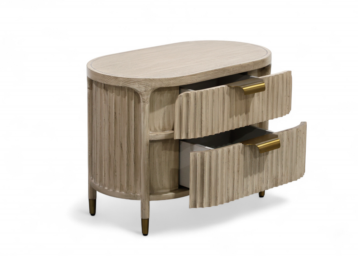 Imperial Ribbed Bedside