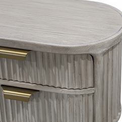 Imperial Ribbed Bedside