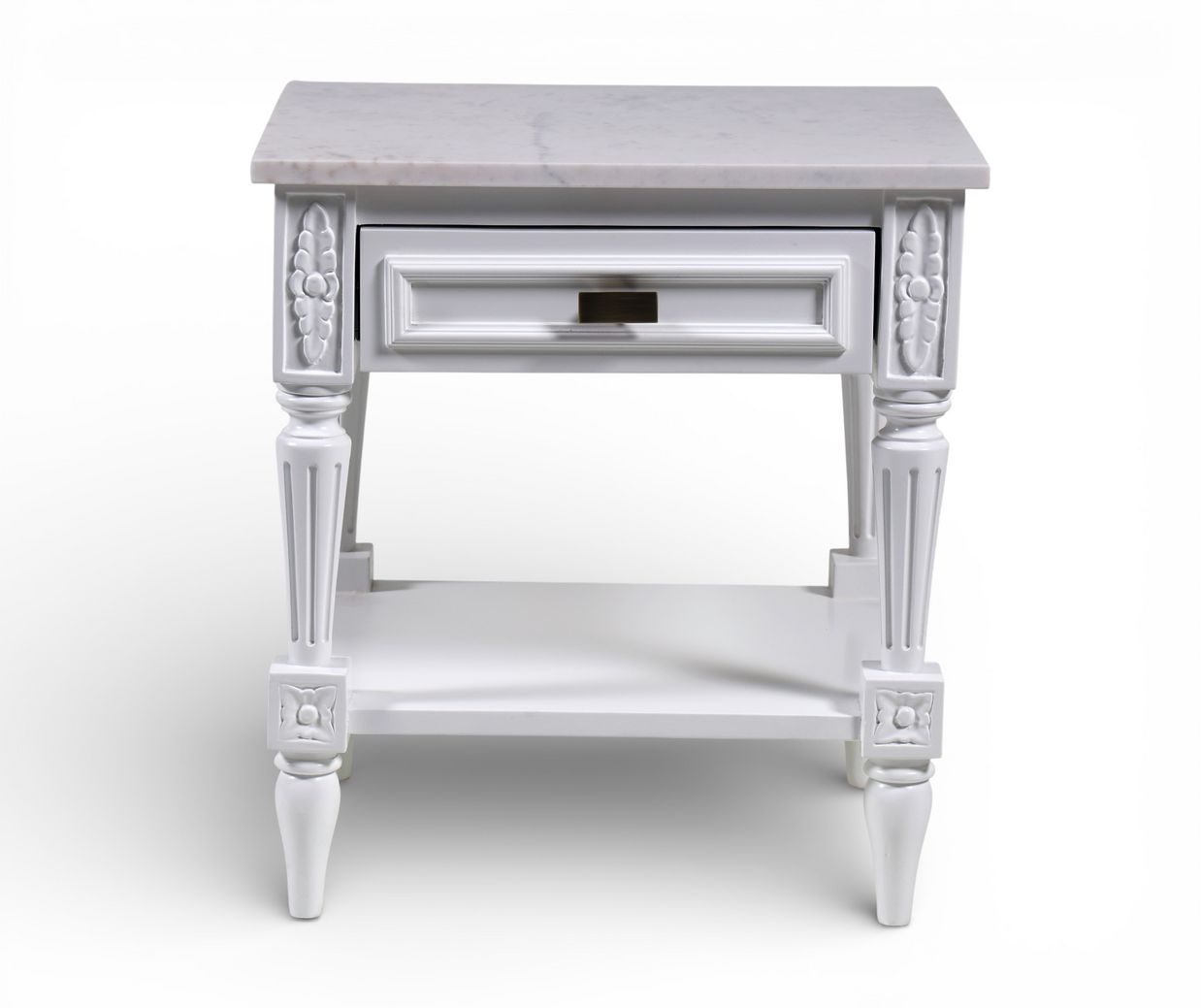 Prestige White Nightstand
