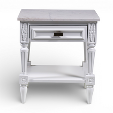 Prestige White Nightstand