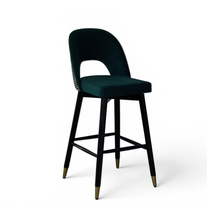 Monaco Velvet Bar Stool