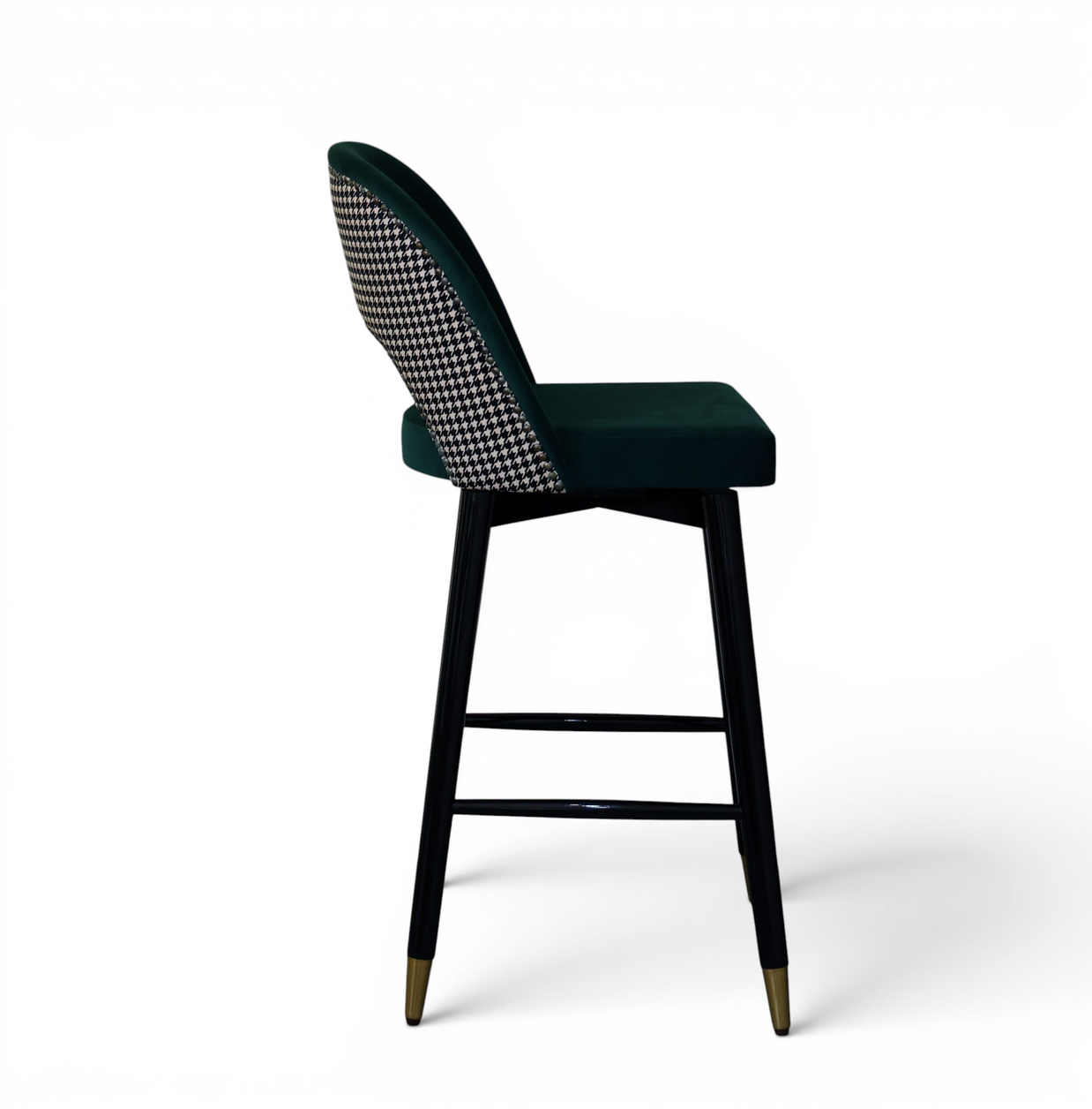 Monaco Velvet Bar Stool