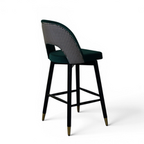 Monaco Velvet Bar Stool